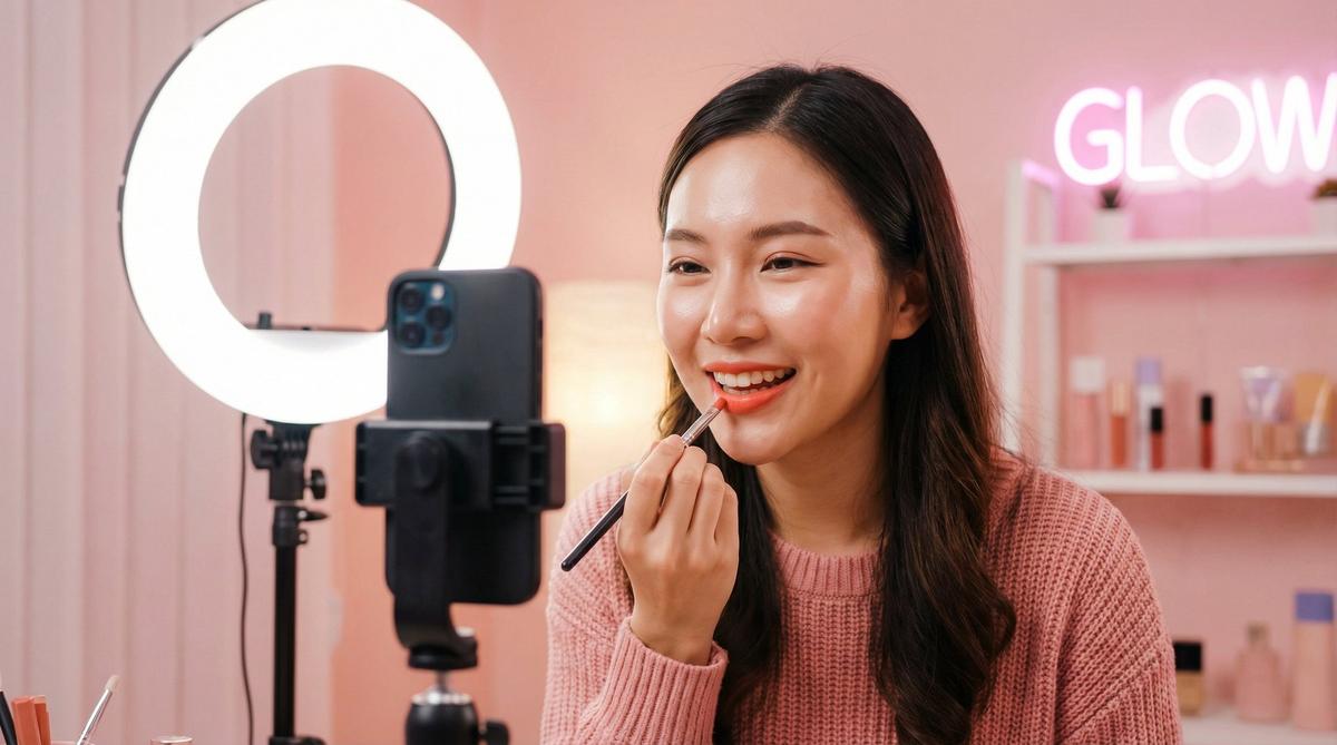 糖心vlog美妆视频教程